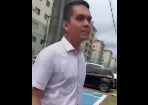 Vídeo: Tenente da PM persegue família e invade condomínio em Manaus