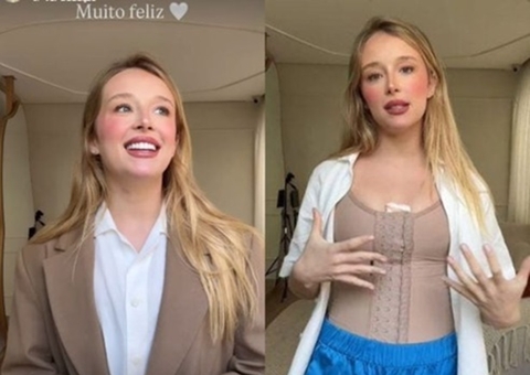 Duda Reis faz conjunto de plásticas 'mommy makeover' após o parto: 'peito caiu 10cm'