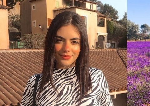 Aos 17, filha de Gretchen trabalha entregando comida na Europa