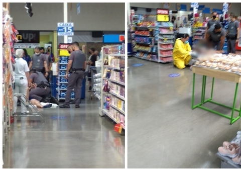 Homem com Covid foge de hospital e invade supermercado