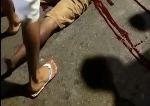 Moradores ouvem tiro e encontram homem morto no meio da rua em Manaus