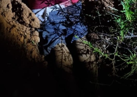 Com mãos amarradas, corpo é encontrado em vala de estaleiro em Manaus