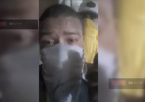 Rebelião em presídio é transmitida em live pelos presos; veja