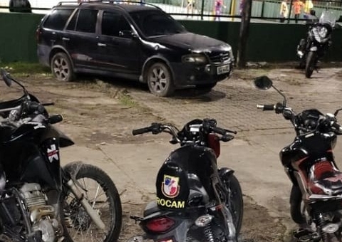 Polícia descobre desmanche de motos em casa abandonada em Manaus