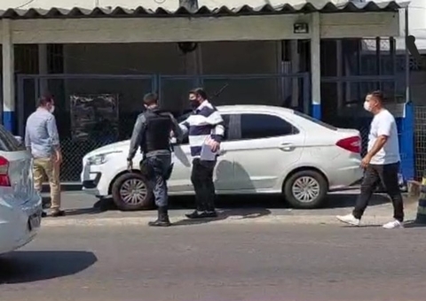PM é flagrado fazendo segurança privada para Mouhamad Moustafa em Manaus