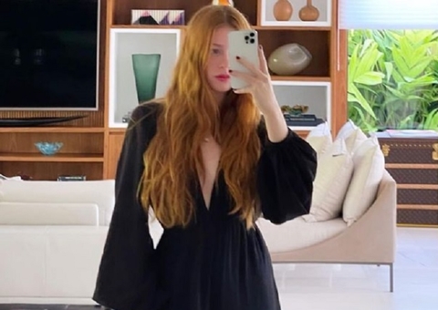 Marina Ruy Barbosa mostra detalhes de sua mansão no Rio