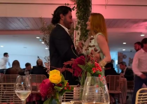 Marina Ruy Barbosa dança coladinha com noivo em Cannes; vídeo