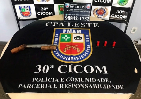 Membro de facção é preso durante tiroteio com rivais em Manaus