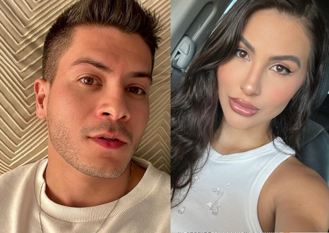 Namorada de Arthur Aguiar alfineta mulher que forjou troca de mensagens com cantor