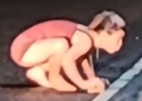 Vídeo: Traída ‘vira onça’ em porta de motel ao flagrar marido com amiga