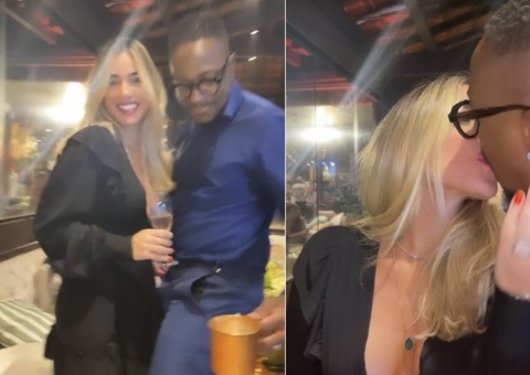 Mumuzinho e mulher se reconciliam e falam em novo casamento na festa de Viviane Araújo
