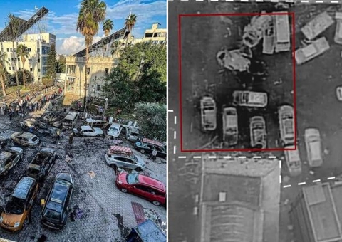 Israel divulga vídeo para mostrar que não bombardeou hospital em Gaza