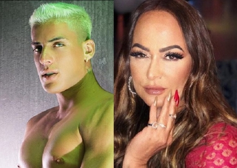 Tiago Ramos faz tatuagem para mãe de Neymar, sua ex-namorada