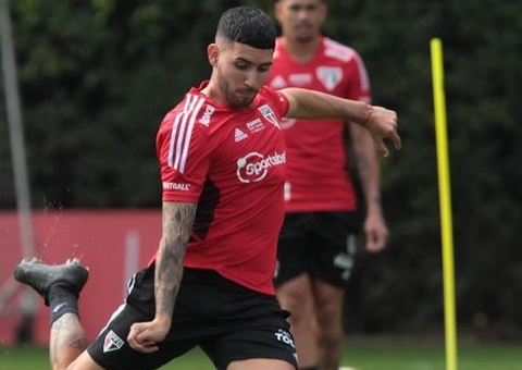 São Paulo anuncia contratação de Nahuel Bustos, atacante do Grupo City