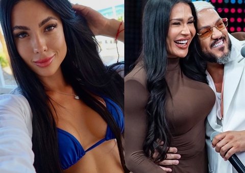 Namorada de Belo explica sumiço após reencontro do cantor e Gracyanne