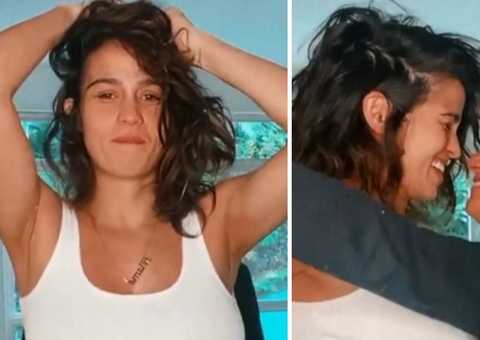 Grávida de gêmeas, Nanda Costa mostra barriga ao lado de Lan Lanh