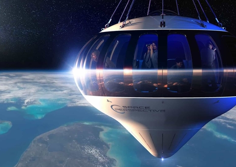 Viagem de balão até ao Espaço irá custar mais de R$ 580 mil 