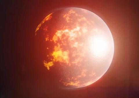 Satélite da NASA encontra exoplaneta que pode estar coberto de lava