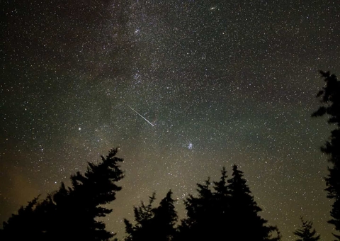 Veja as fotografias da chuva de meteoros desta semana