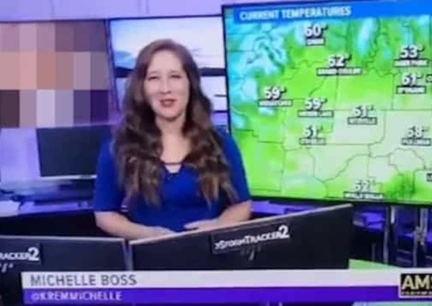 Jornal exibe vídeo pornô durante previsão do tempo