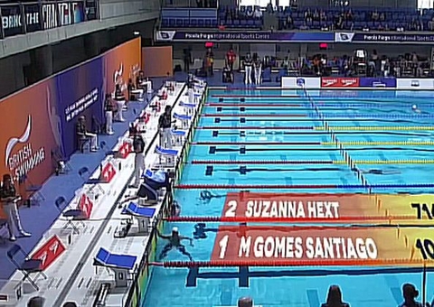 Sete brasileiros garantem índice para Mundial de natação paralímpica