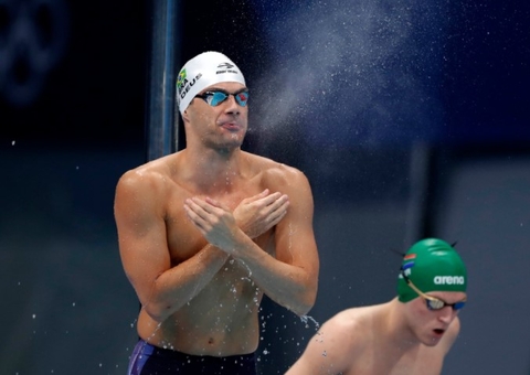 Na natação, Leonardo de Deus garante vaga nas semifinais das Olimpíadas