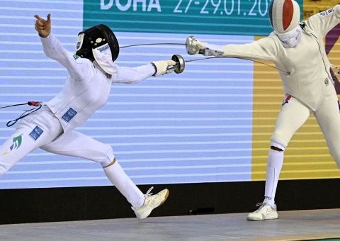 Nathalie Moellhausen brilha e vence Grand Prix de espada de Doha