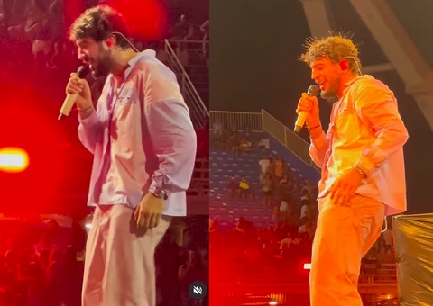 Nattan leva apalpada durante show na Festa dos Visitantes em Parintins; vídeo