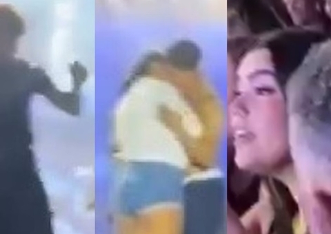 Vídeo: Nattan paga R$ 1 mil para homem trair namorada em show e é detonado