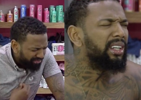 Nego do Borel ‘surta’ após comer pimenta e Mileide desmascara cena: 'VT'