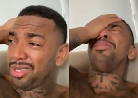 Nego do Borel cai no choro em vídeo: ‘a vida não faz mais sentido pra mim’