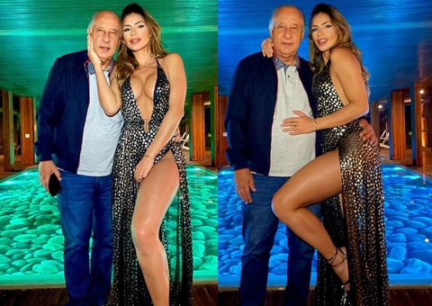 Namorada de ex-presidente da CBF se declara em foto: ‘meu love’