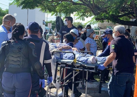 Paciente morre após incêndio em ala covid de hospital em Sergipe