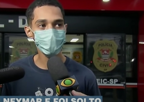 Jovem que roubou R$200 mil da conta de Neymar debocha do sistema falho de banco