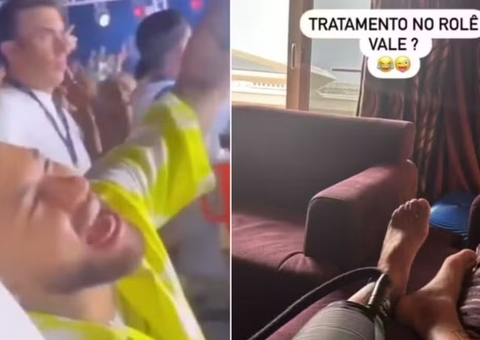 Primeiras 24h do cruzeiro de Neymar tem polêmicas e 'tratamento no rolê' 