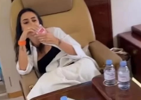 Em vídeo, Neymar exibe jatinho com quartos de luxo e mesa de jogos; saiba quanto custa