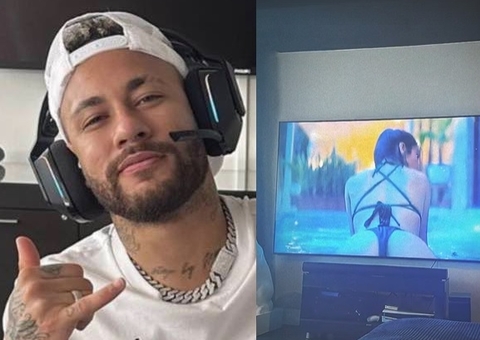 Neymar ‘aplaude’ cantora rebolando seminua e é criticado: 'sem noção'