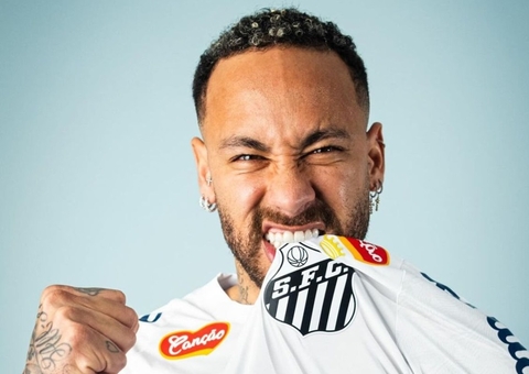 Neymar assina renovação de contrato com o Santos até dezembro