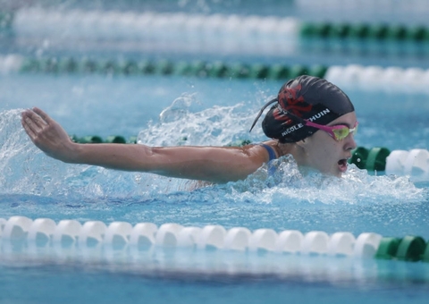 Sesi Clube recebe circuito master e pré-mirim de natação em Manaus