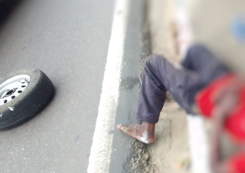 Acidente: Venezuelano é atropelado na frente da rodoviária de Manaus