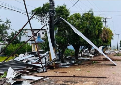 Destruição: Temporal em Juruá afeta mais de 800 pessoas no Amazonas 