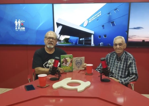 ‘A Flor da Idade’ desta terça recebe o compositor do Hino do Nacional Futebol Clube, Flávio de Souza; veja