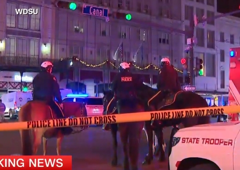 Homem atropela multidão e mata ao menos 10 pessoas em Nova Orleans