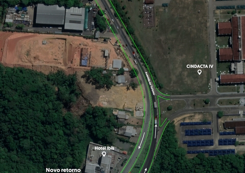 Avenida do Turismo ganha novos retornos