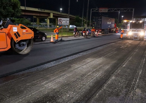 Obra de revitalização altera trânsito na Av. Constantino Nery; confira 