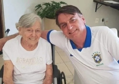 Mãe de Bolsonaro morre aos 94 anos