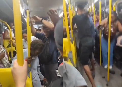 Idosa defeca em ônibus, é agredida e atira fezes; passageiros entram em pânico