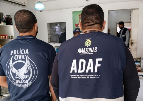 Mais de 400 kg de produtos que apresentam riscos à saúde são apreendidos em Manaus
