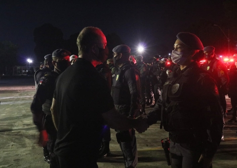Operação de combate à criminalidade é realizada em Manaus