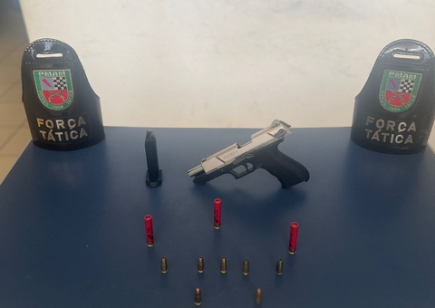 Com arma escondida, homem é preso ao tentar arrombar a casa da ex em Tonantins